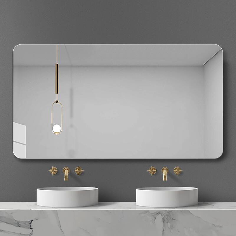 Bathroom Vanity Mirror,Wall-Mounted Mirror for Bathroom Anti-Fog Waterproof