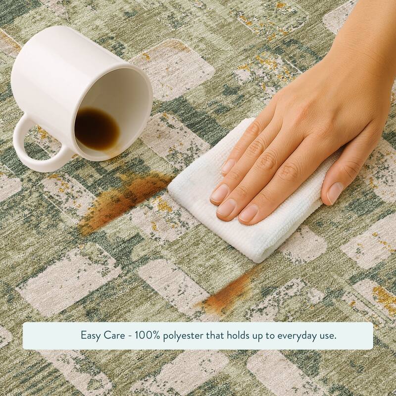 Machine Washable Indoor/ Outdoor Casual Foxfield Chantille Rug