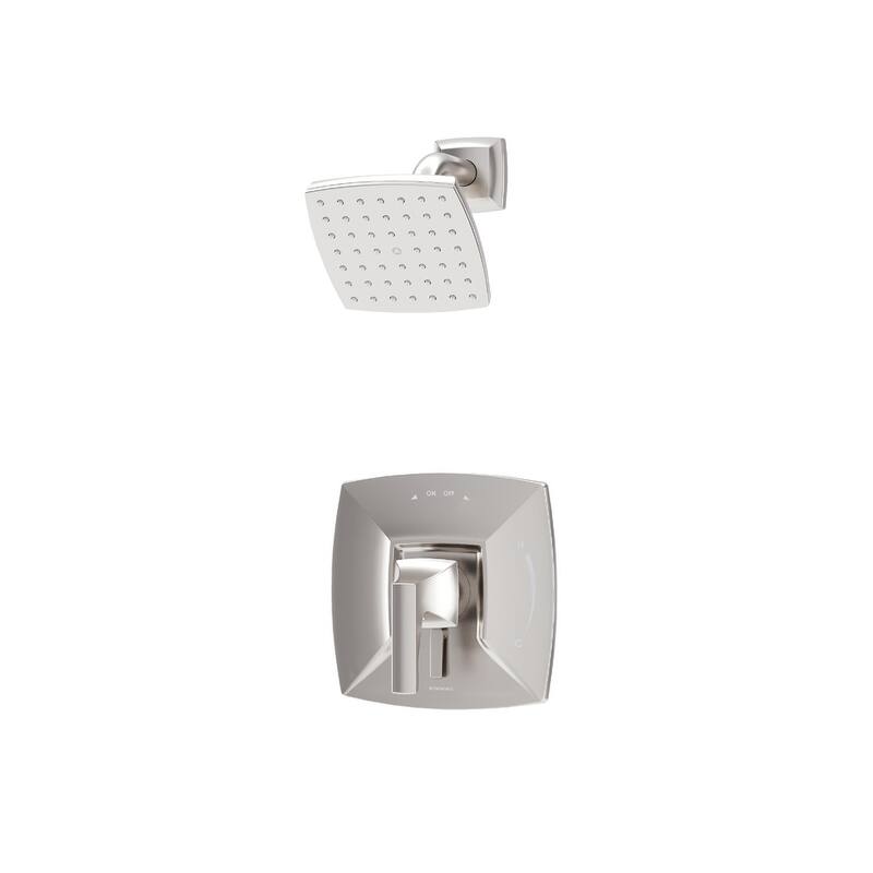 Symmons S569115TRM Oak Shower Only Trim Package with 1.5 GPM Single - Satin Nickel