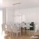 preview thumbnail 2 of 14, Hunter Sunjai Candle Chandelier - Entry, Kitchen Island, Dining Room, Living Room - Geometric, Glam, Contemporary