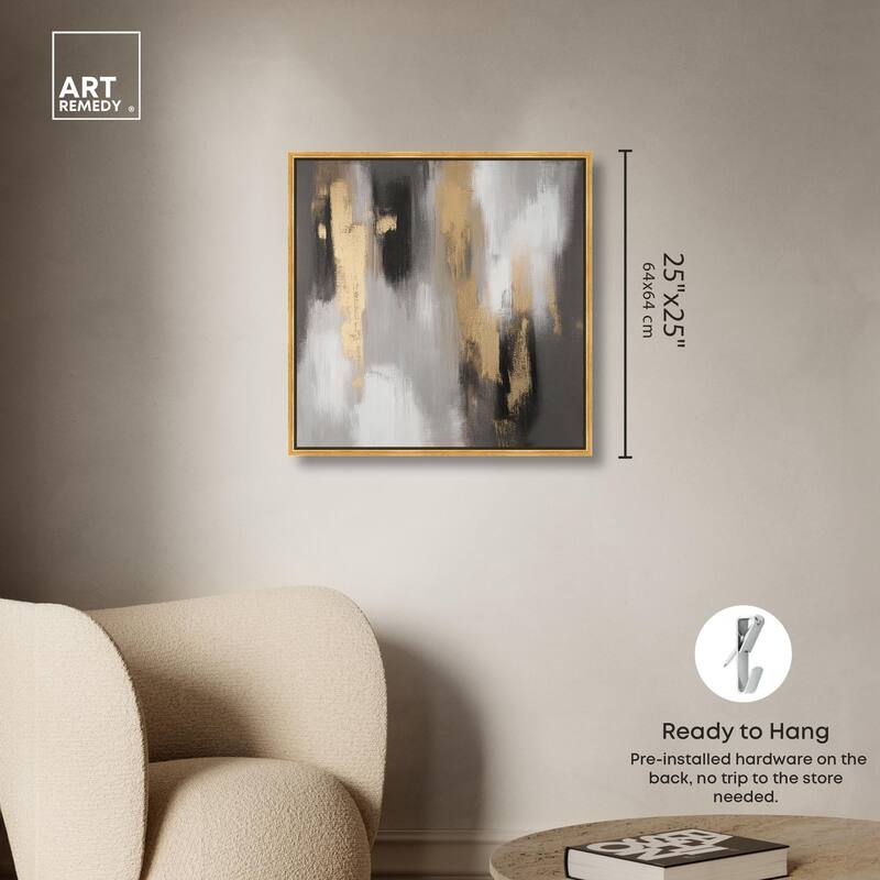 Gleaming Abyss I Canvas by Art Remedy