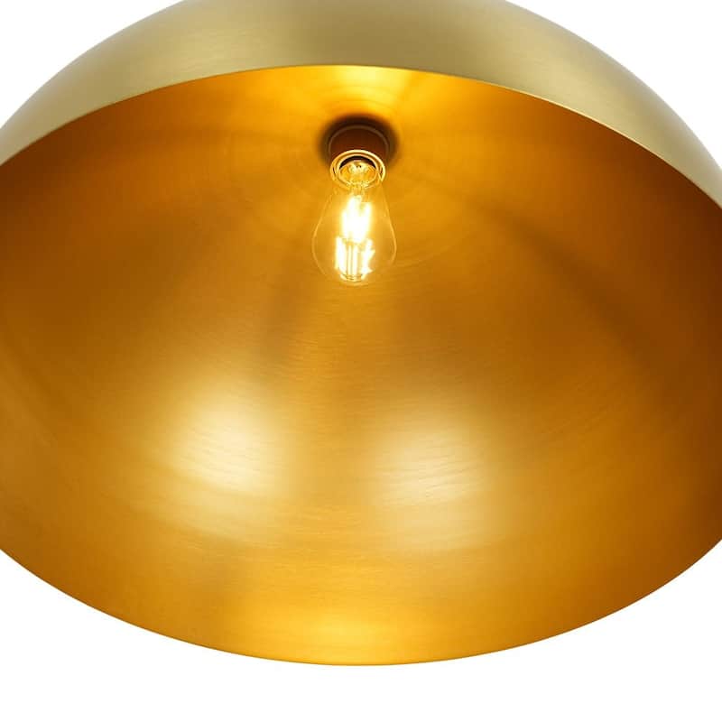 Modern-century Modern 1-Light Island Dome Pendant