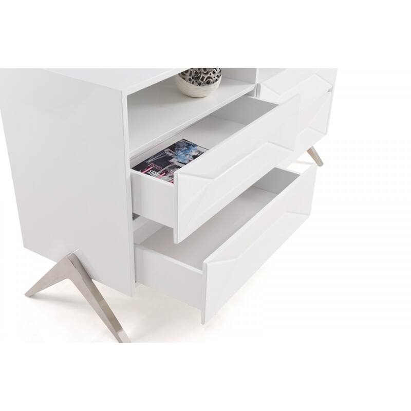 Modrest Candid Modern White Bedroom Set