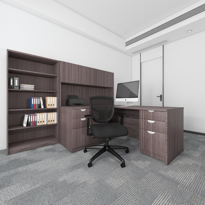 Boss Contract Mesh Synchro-Tilt Mechanism Task Chair - N/A