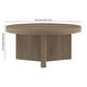 preview thumbnail 8 of 35, Holm 32" Wide Round Coffee Table