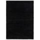 preview thumbnail 131 of 202, SAFAVIEH Laguna Shag Verdiana Solid Color 2-inch Thick Rug. 4' x 6' - Black