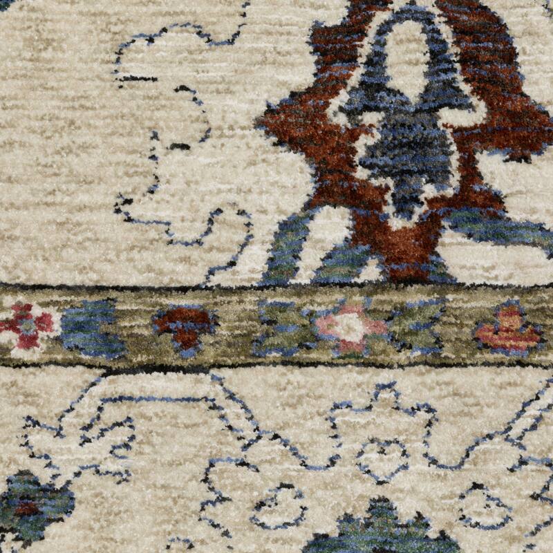 Style Haven Henretta Global Persian Inspired Fringe Edge Area Rug