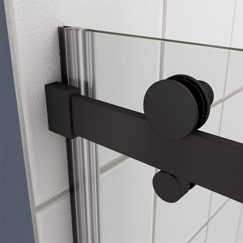 Bathroom Glass Shower Sliding Door with 5/16" Tempered Glass
