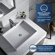 preview thumbnail 5 of 7, Karran Sternhagen SQS500 Quartz 23-5/8 inch x 17-3/4 inch Rectangular Bathroom Vessel Sink