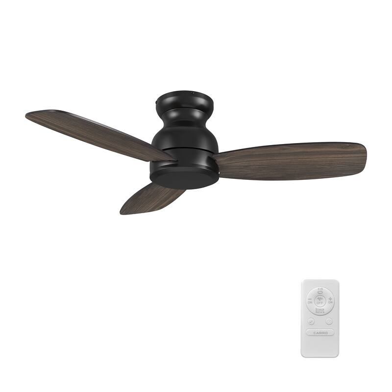 CARRO Quest 44" Indoor Ceiling Fan with No Light ,Remote Control.
