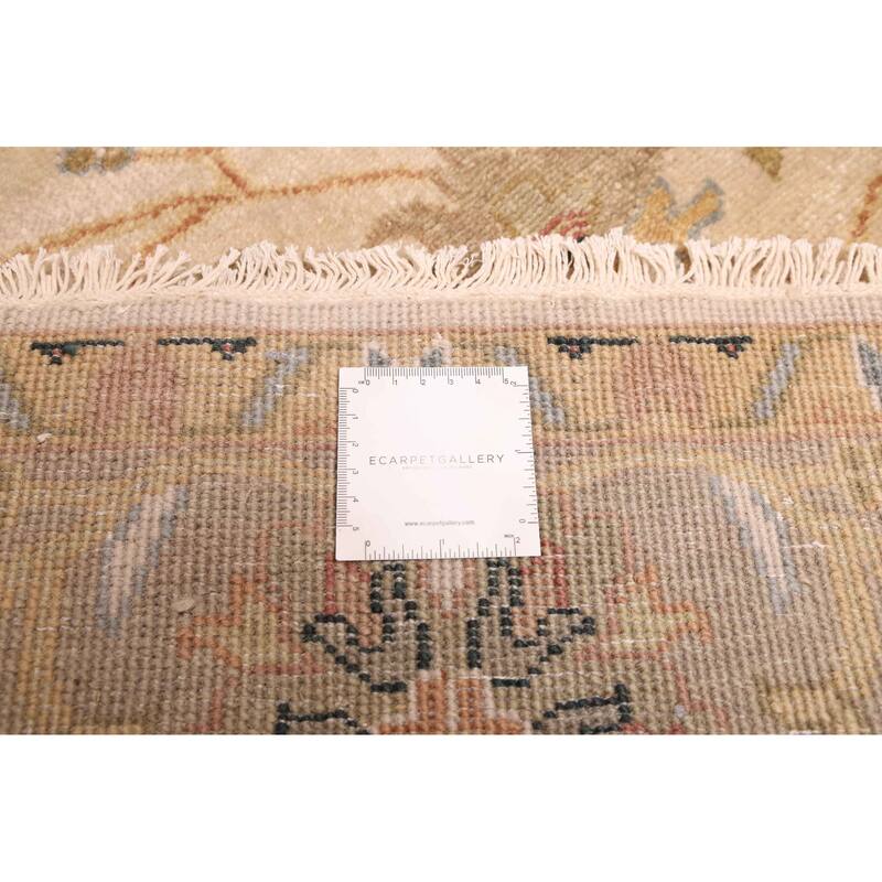 ECARPETGALLERY Hand-knotted Jules Serapi Ivory Wool Rug - 5'11 x 8'11