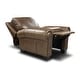 preview thumbnail 8 of 8, Valencia Top Grain Hand Antiqued Leather Traditional Recliner