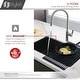 preview thumbnail 50 of 54, STYLISH Multipurpose Over Sink Roll-Up Dish Drying Rack