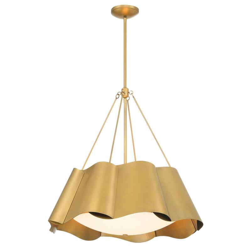 Minka Lavery 3954 Waveform 4 Light 26" Wide Multi Light Pendant with