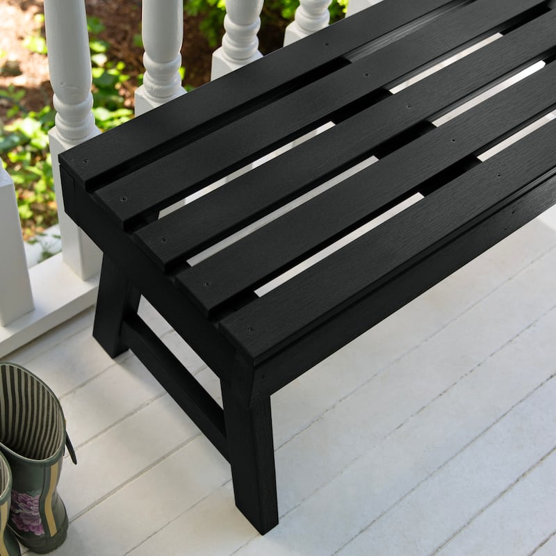 HIGHWOOD Weatherly 4-foot Eco-friendly Synthetic Wood Picnic Bench