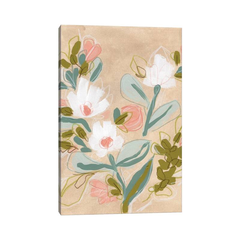 iCanvas "Spring Sketch III" by June Erica Vess Canvas Print
