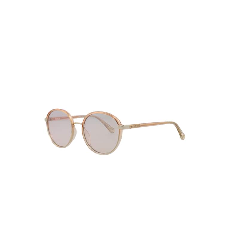 Chloé Round-Frame Injection Sunglasses