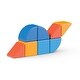 preview thumbnail 4 of 2, Geomag Magicubes Shapes Magnetic Building Blocks Recycled, 9 Pieces