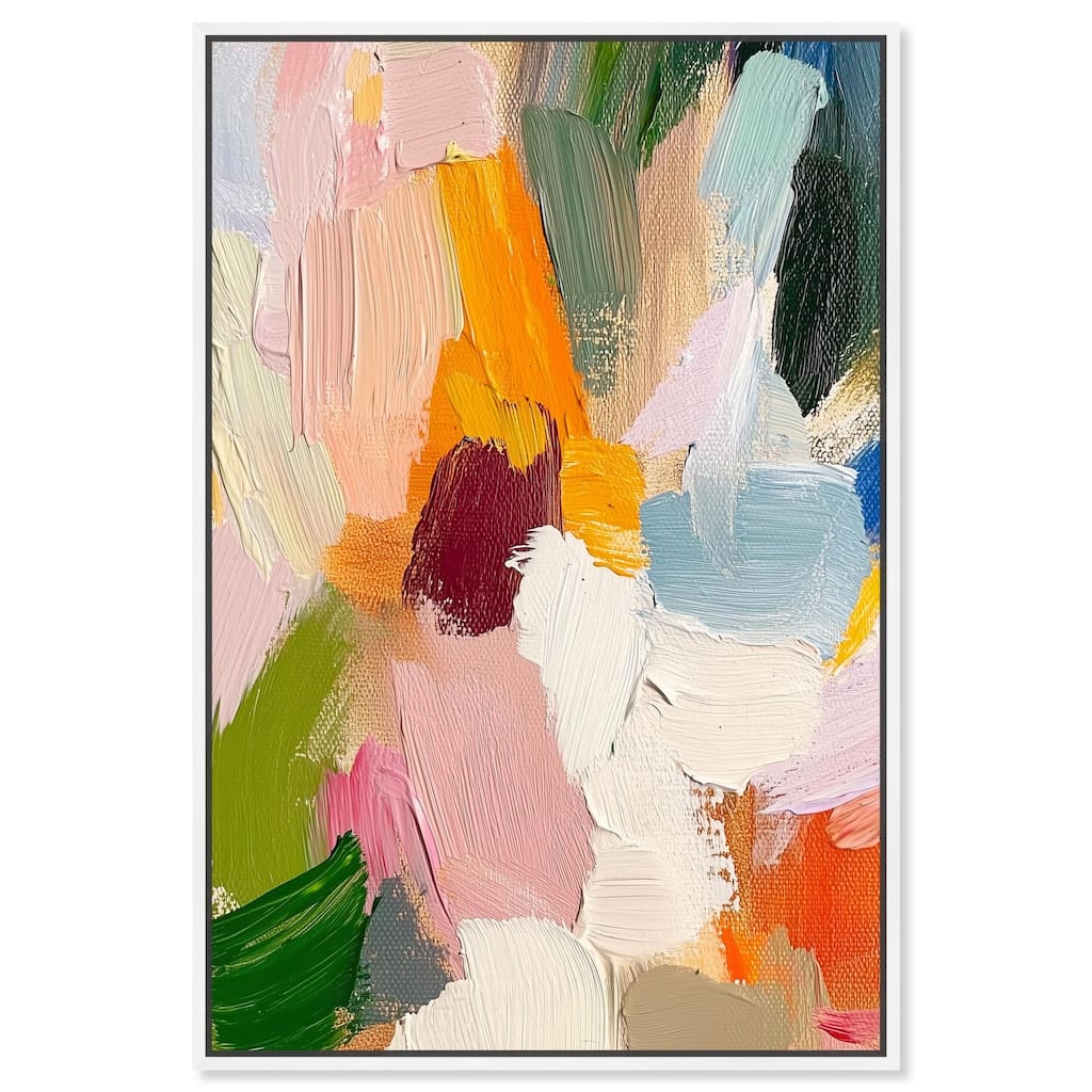 Chromatic Surge IV Canvas by Art Remedy