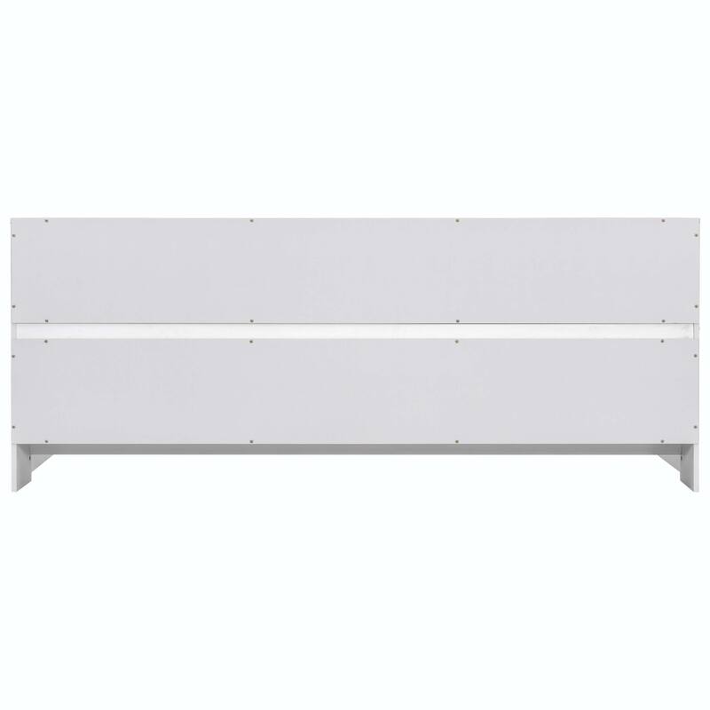 WM Full Floor Bed with Side Bookcase