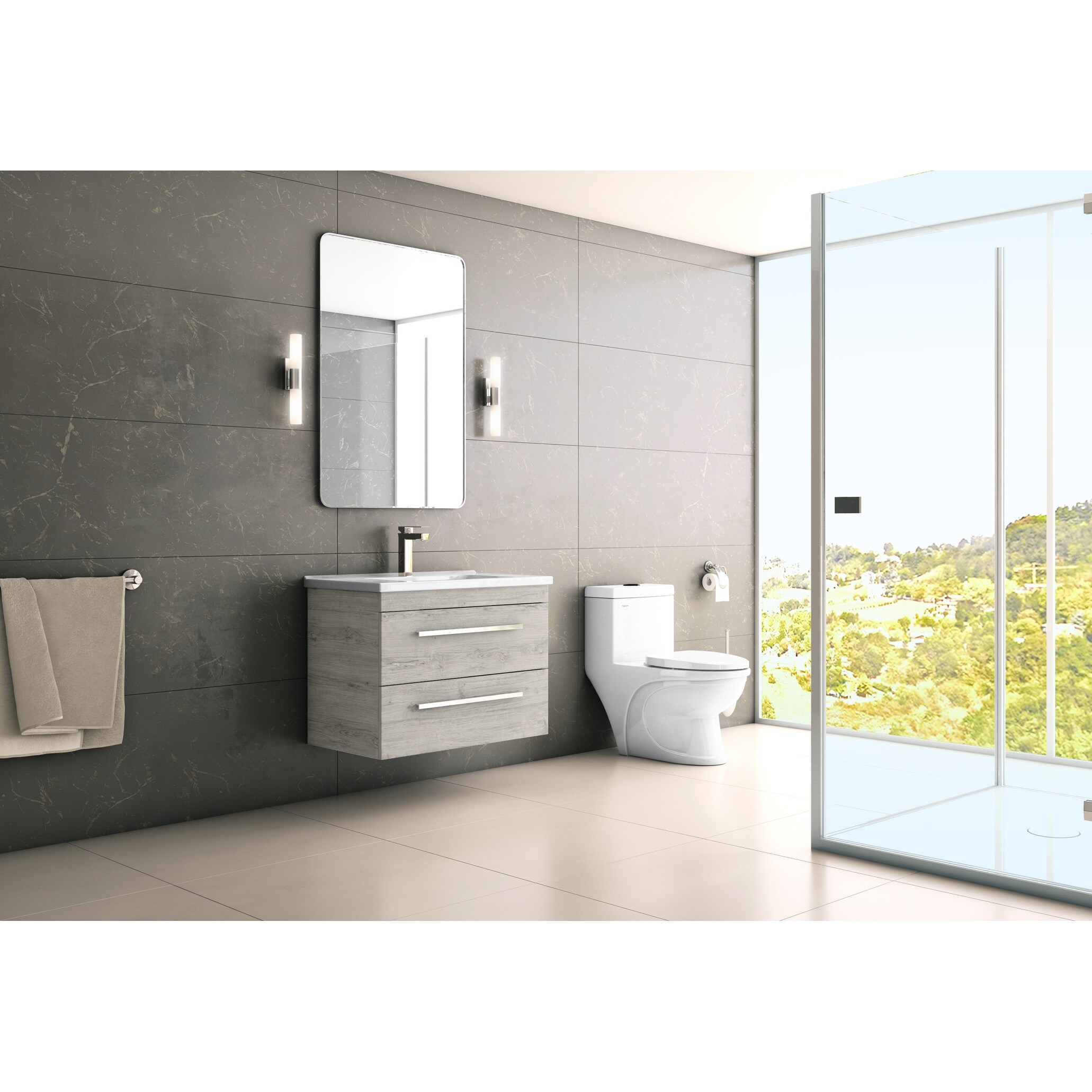 Shop Ikon 30 Wall Mount Vanity Overstock 32261688