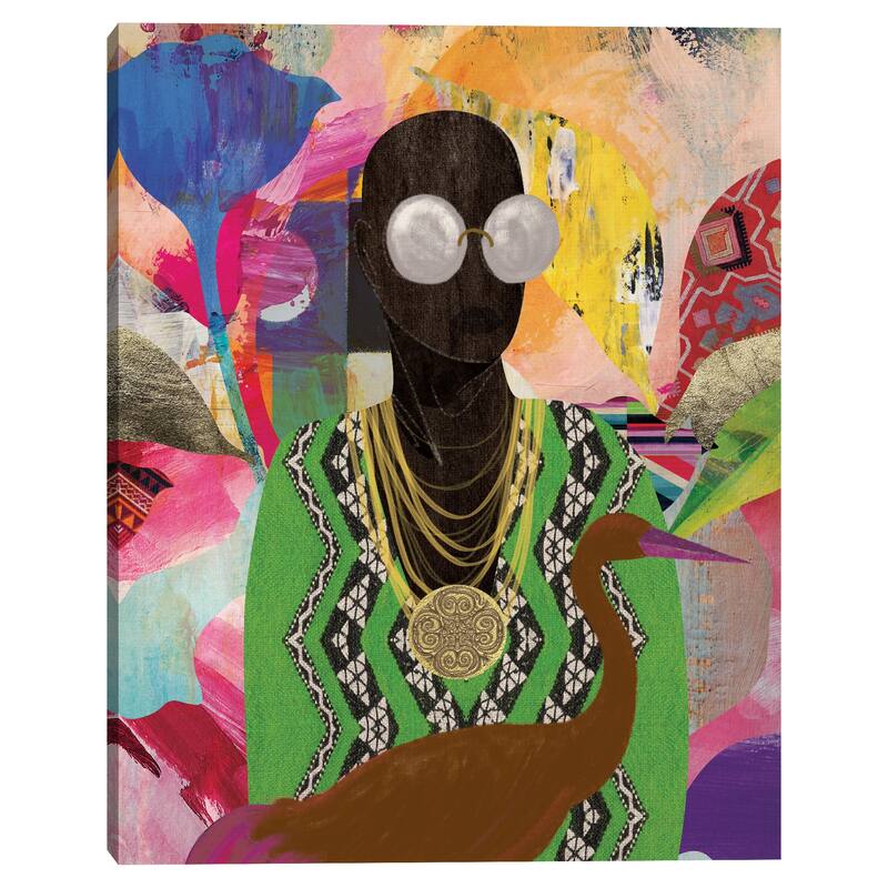 King Birdie I by Nikki Chu Canvas Art Print
