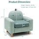 preview thumbnail 14 of 26, Gymax Kids Dinosaur/Panda/Chick Sofa Wooden Armrest Chair Couch w/