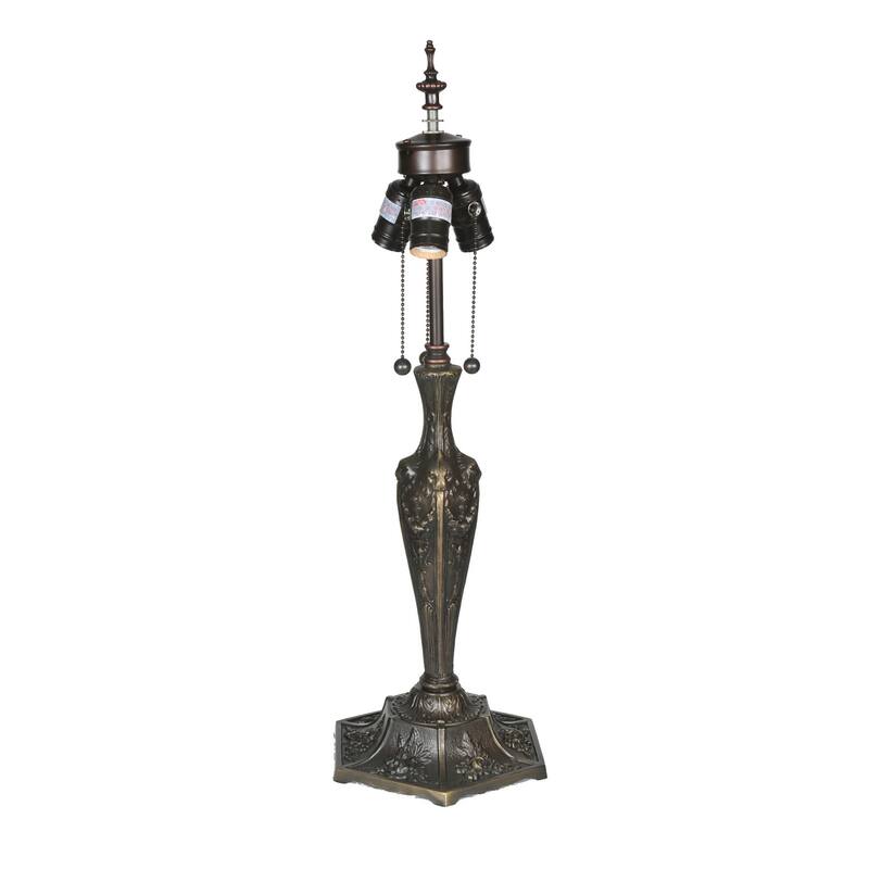 Meyda Tiffany 14579 Lionhead 24" Tall Lamp Base