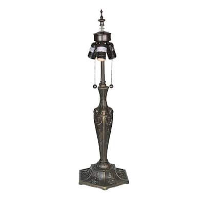 Meyda Tiffany 14579 Lionhead 24" Tall Lamp Base