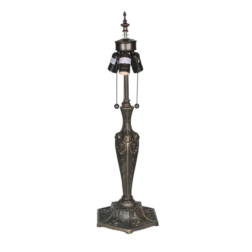 Meyda Tiffany 14579 Lionhead 24" Tall Lamp Base