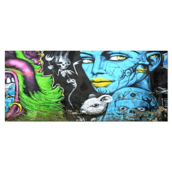 Designart 'Mural Wall Art' Street Metal Wall Art Bed Bath & Beyond