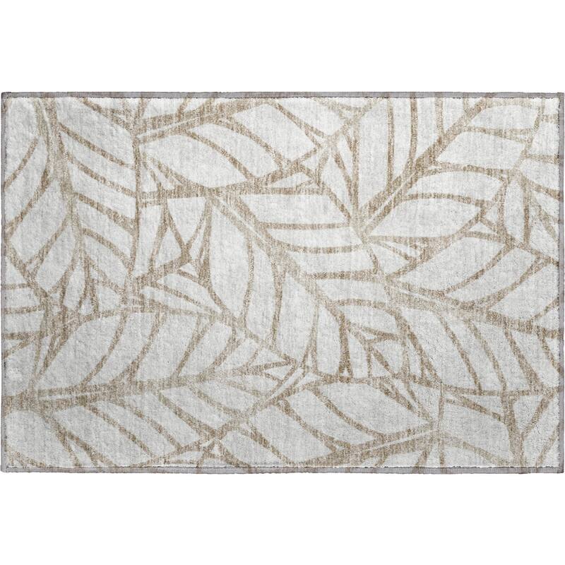 Premium Washable Super Soft Modern Palm Mayfield Rug