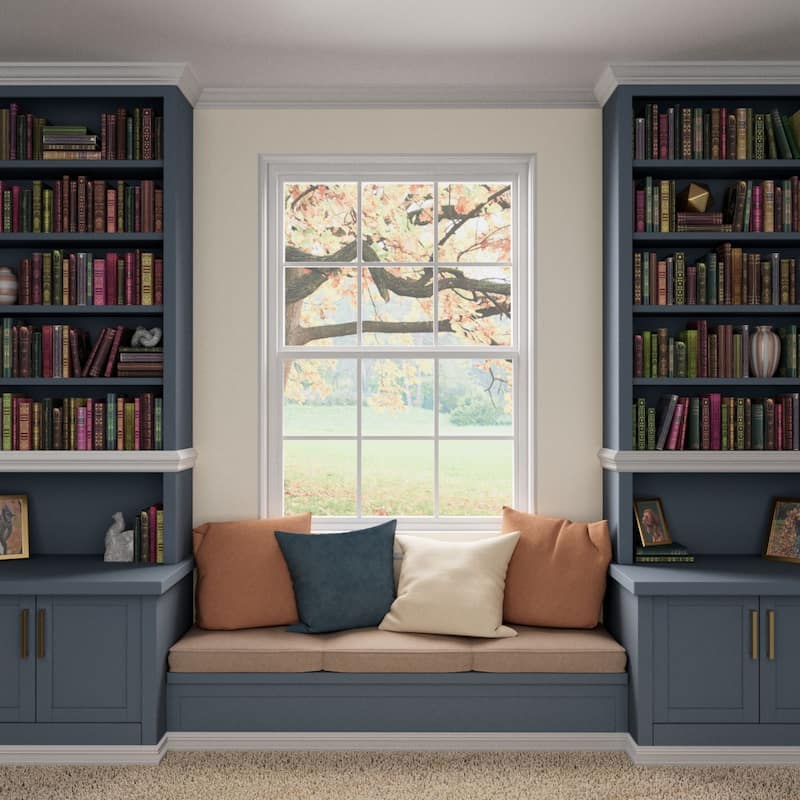 WM1215: 9/16-in x 1-1/4-in x 96-in Americraft Solid Hardwood Stain Grade Joint Moulding