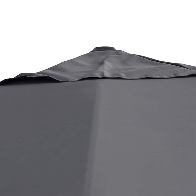 Pellebant Patio Cantilever Umbrella Outdoor Offset Umbrella with No Base