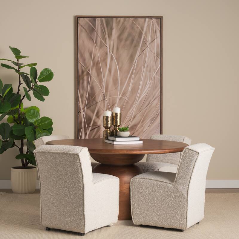 Akira Large Hammered Gold Metal Pillar Candle Holder