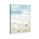 preview thumbnail 3 of 5, Wynwood Studio 'Tiny People' Nautical and Coastal Wall Art Canvas Print Coastal - Blue, Yellow