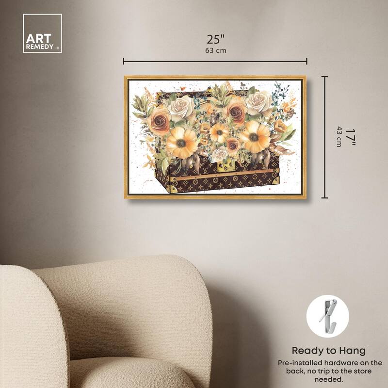 Doll Memories - Golden Memories Canvas by Art Remedy