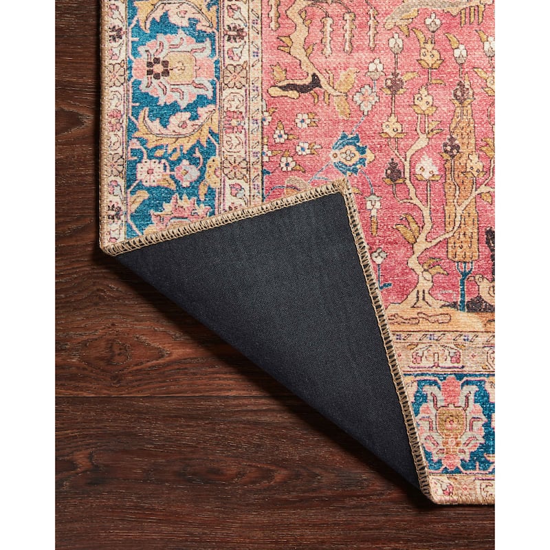 Alexander Home Dhanya Boho Medallion Vintage Area Rug