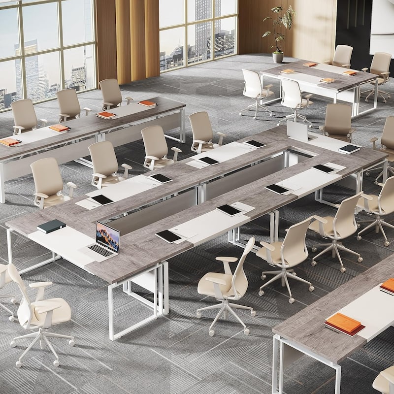63" Modern Executive Desk/Table Home Office Computer/Writing Table with Sturdy Legs Workstation