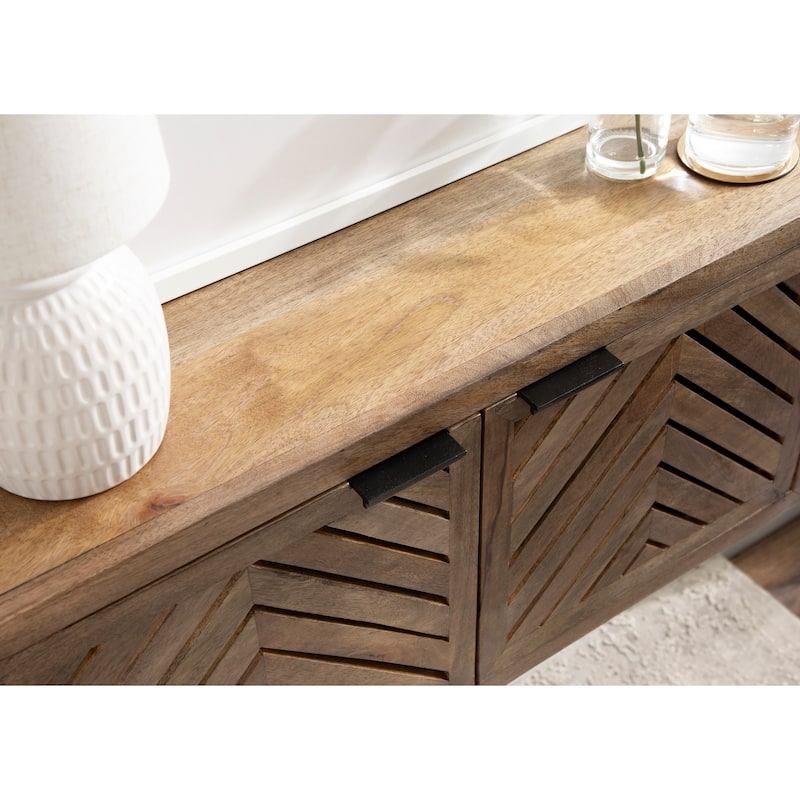 Kate and Laurel Mezzeta Decorative Wood Wall Cabinet