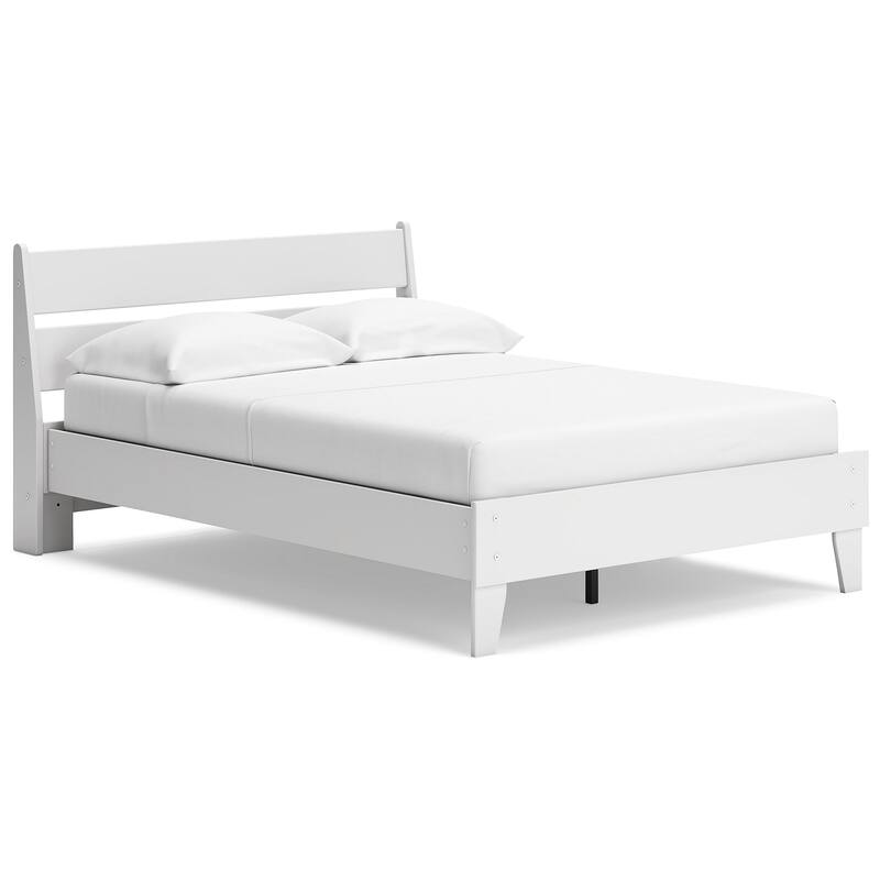Signature Design by Ashley Socalle White Panel Platform Bed