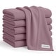 preview thumbnail 50 of 73, Baby Burp Cloths Set, Large 6-Layer, 100% Cotton Comfy Cubs Mulberry 6P