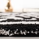 preview thumbnail 5 of 15, SAFAVIEH Florida Shag Rozinka Zebra Animal Print 1.2-inch Thick Rug