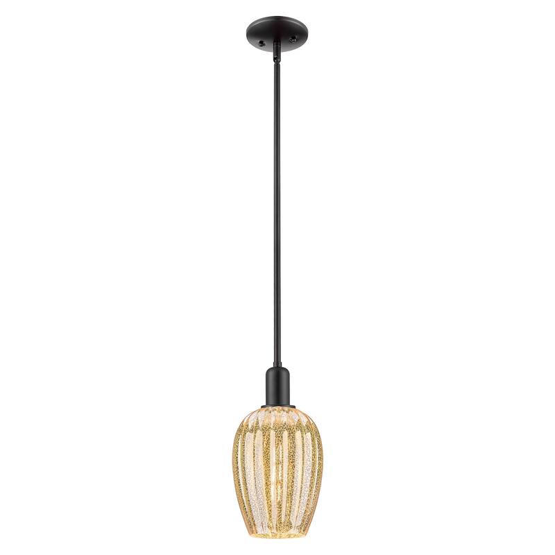 Innovations Lighting 716-1S-G457-6ME Preston 6" Wide Mini Pendant with