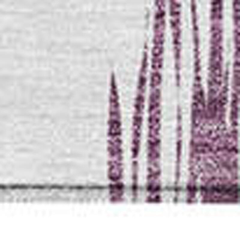 HomeRoots Ikat Transitional Rectangle Outdoor Rug