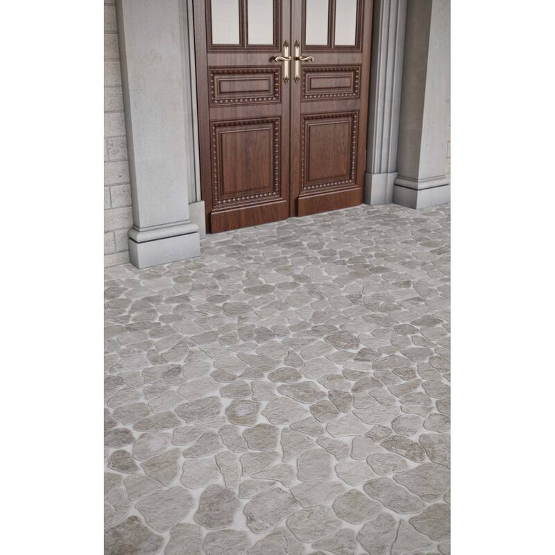 Cruz Bay Studio MKT3023 Full Eclectic - 18" x 18" Pebble and Rock