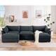 Option Grey—3 Seater with 2 Ottoman