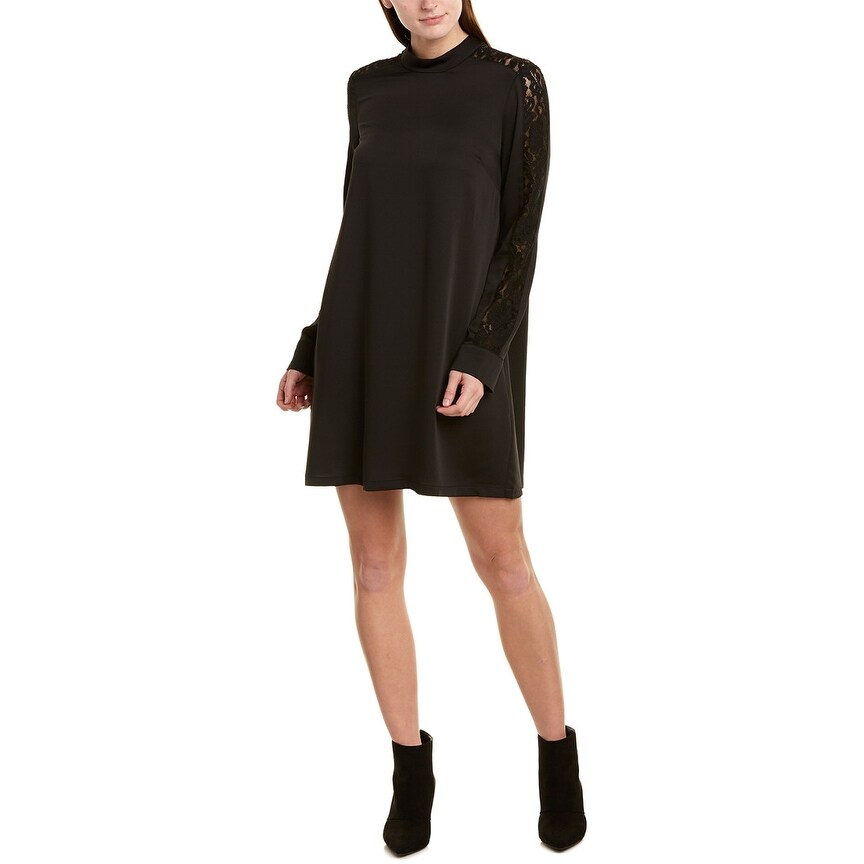 bcbg mock neck dress
