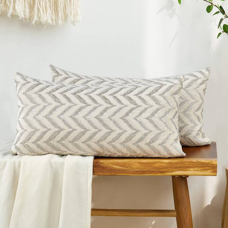 Arusha Jacquard Chenille 2 Piece Set Pillow Shell