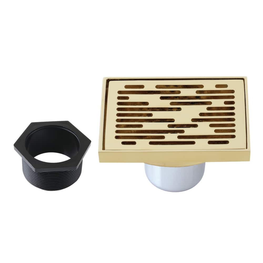 Watercourse Transit 4" Square Grid Shower Drain
